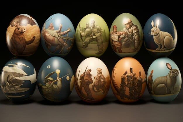 A collage showcasing various easter eggs found within League of Legends, including unique champion interactions, hidden map details, and references within champion skins.