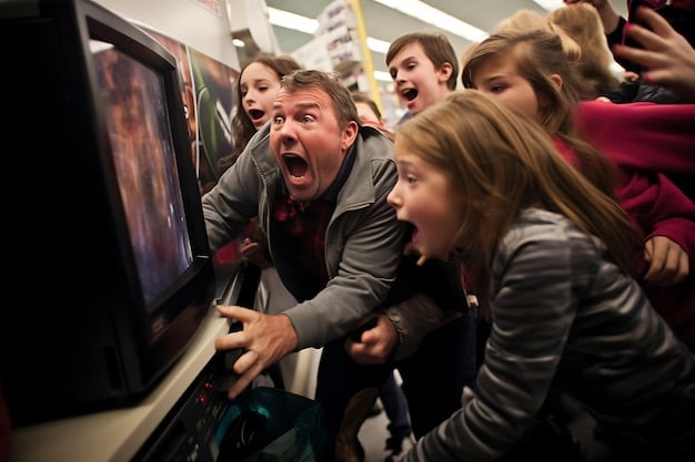 A screenshot from a League of Legends esports tournament, showcasing a tense moment during a match with a large crowd watching intently, highlighting the show's impact on viewership and engagement.
