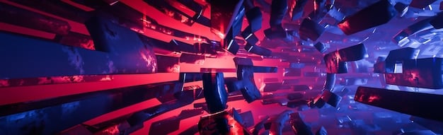 A panoramic view of a live League of Legends esports event, with a massive screen displaying Arcane-themed visuals. Costumed fans are visible in the foreground, cheering and holding signs.