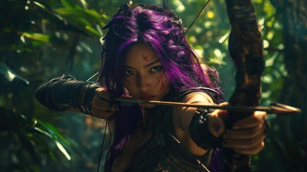 A close-up screenshot of Seraphine casting her ultimate ability in League of Legends: Wild Rift, showcasing her vibrant visual effects and the impact of her crowd control on enemy champions, emphasizing her supportive role.