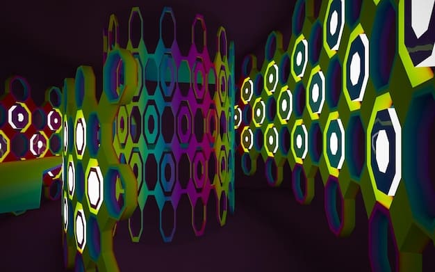 A screenshot of a game engine's shader graph interface, showing interconnected nodes representing textures, colors, and mathematical operations, with a real-time preview of the resulting visual effect on a 3D model.