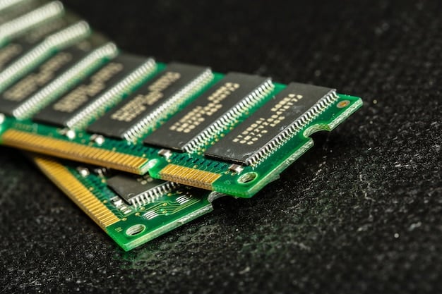 A close-up of a high-end graphics card and CPU connected by cleanly routed cables to a modular PSU, emphasizing efficient power delivery and tidy internal components. High-contrast lighting to highlight connections.