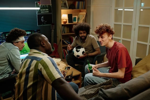 A diverse group of college students in a modern university esports arena, actively playing different games on high-end PCs, with coaches observing their performance.
