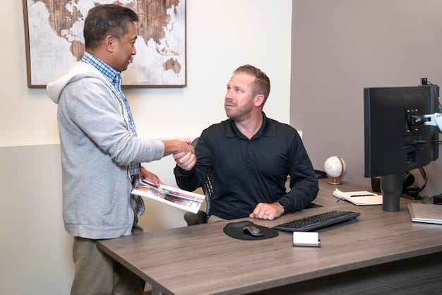A professional esports player signing a contract with a corporate sponsor, showing a firm handshake and a backdrop of modern office space with company logos. Emphasize a professional, business-oriented atmosphere.