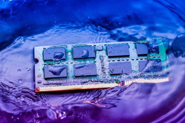 A close-up view of a PC's internal components, including the CPU, GPU, RAM, and cooling system. Labels highlight each component and its role in optimizing  performance.