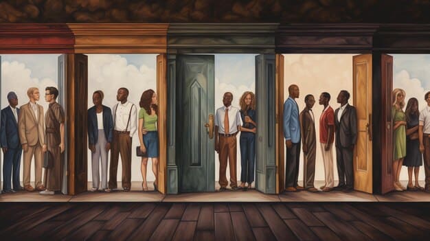 An image showcasing a diverse group of characters from Baldur's Gate 3 standing together, emphasizing their unique appearances and personalities. The setting should suggest a fantastical and adventurous world.