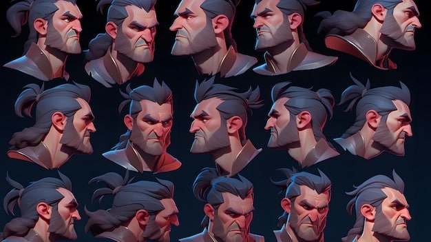 A close-up of a game character's face, showcasing detailed facial expressions and subtle eye movements. The character is a young woman with short brown hair and a determined expression. The background is blurred, focusing attention on the character's facial details. This image exemplifies the importance of detailed animation in conveying emotions and personality to game characters, supporting the principles of Character Animation Basics: Bringing Your Game Characters to Life with Simple Animations.