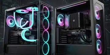 Liquid cooling vs air cooling comparison in a 2026 gaming PC setup